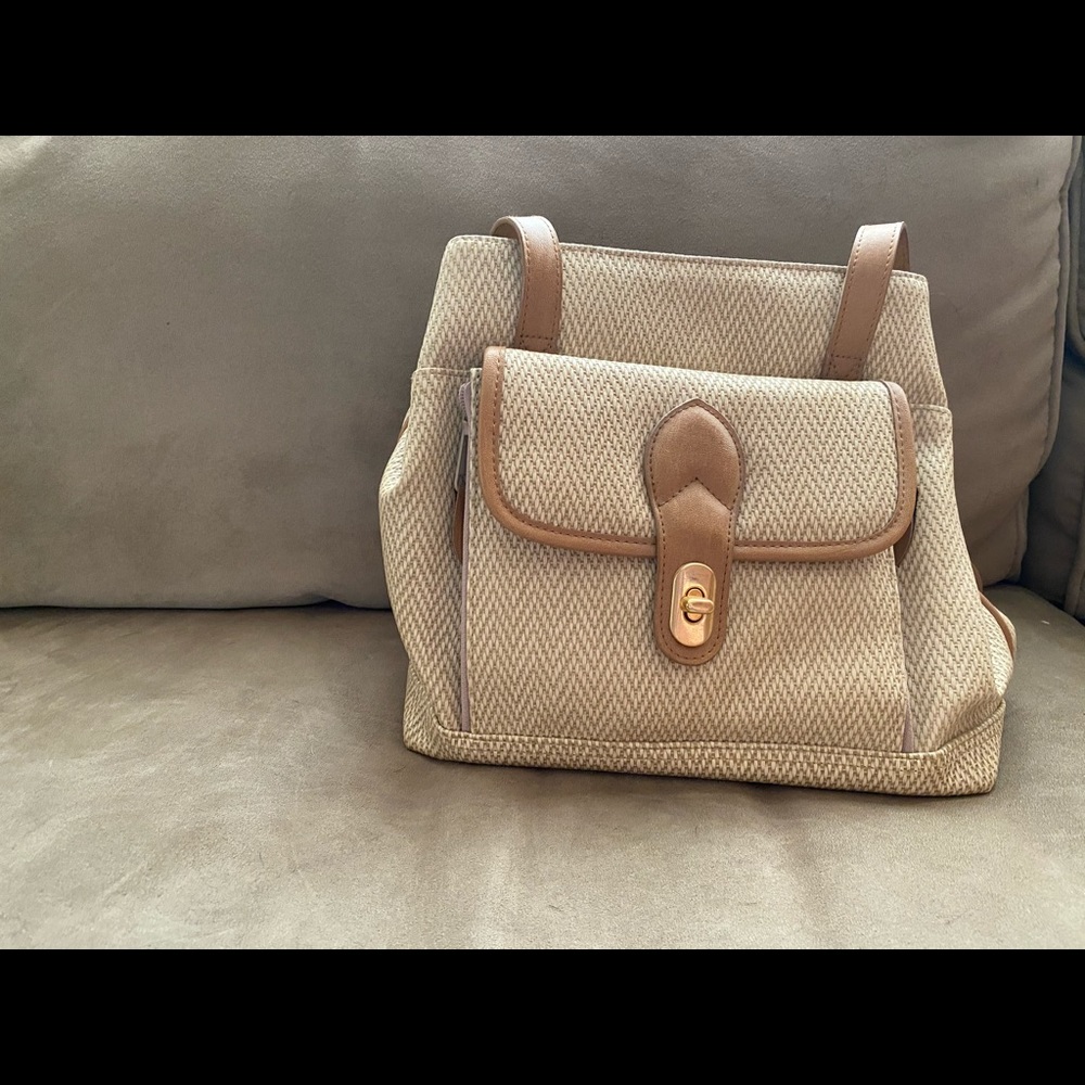 1995 Cream Shoulder Bag